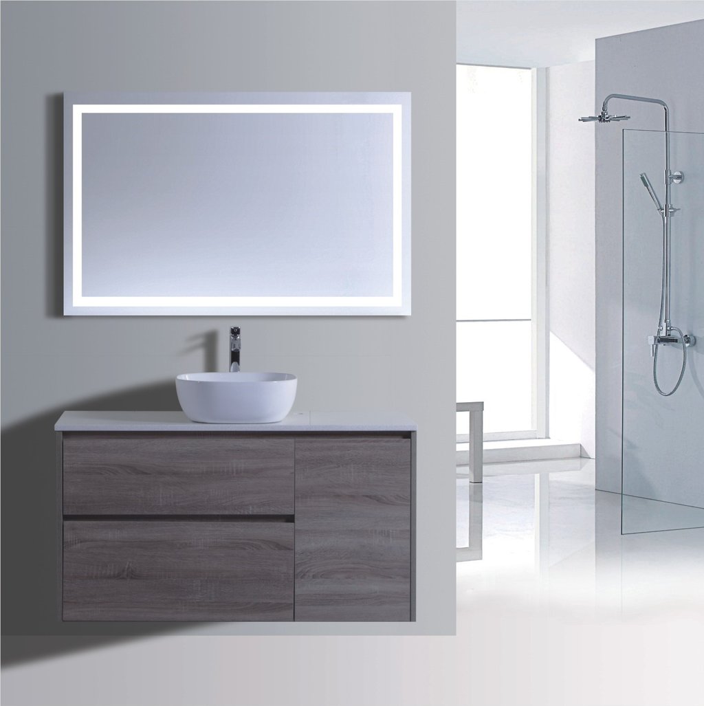 VMF1200DR WGE Wall Hung Bathroom Vanity - Perth Bathroom ...